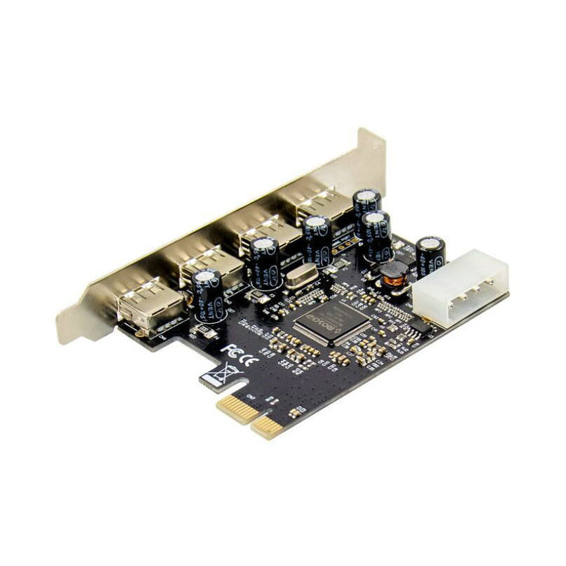 PCI-E MCS9990 USB 2.0 Host Control add-on card with built-in four ports USB 2.0 expansion card