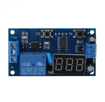 DC 12V Cycle Timer Delay Switch Adjustable Relay Module Board Infinite Loop with LED Display Time Delay Switch