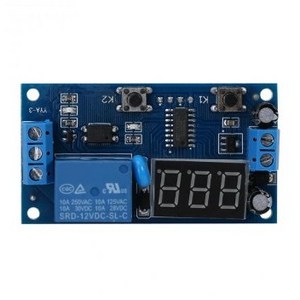 DC 12V Cycle Timer Delay Switch Adjustable Relay Module Board Infinite Loop with LED Display Time Delay Switch