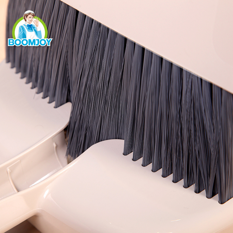 Jesun Four in One Broom/Squeegee/Scraper with Handy Dustpan