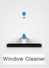 boomjoy X-shaped 360 Swivel Twist Mop Microfiber Flat Mop Hand Free Lazy Mop