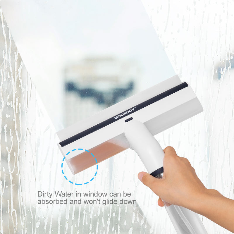 Jesun New Design Spray Window Cleaner Squeegee Car Wrap Silicone Cleaning Squeegee with Dirty Water Absorption Tank