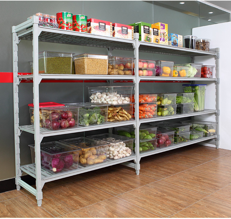 NSF Shelf Durable Stable Plastic Heavy Duty Storage Shelving