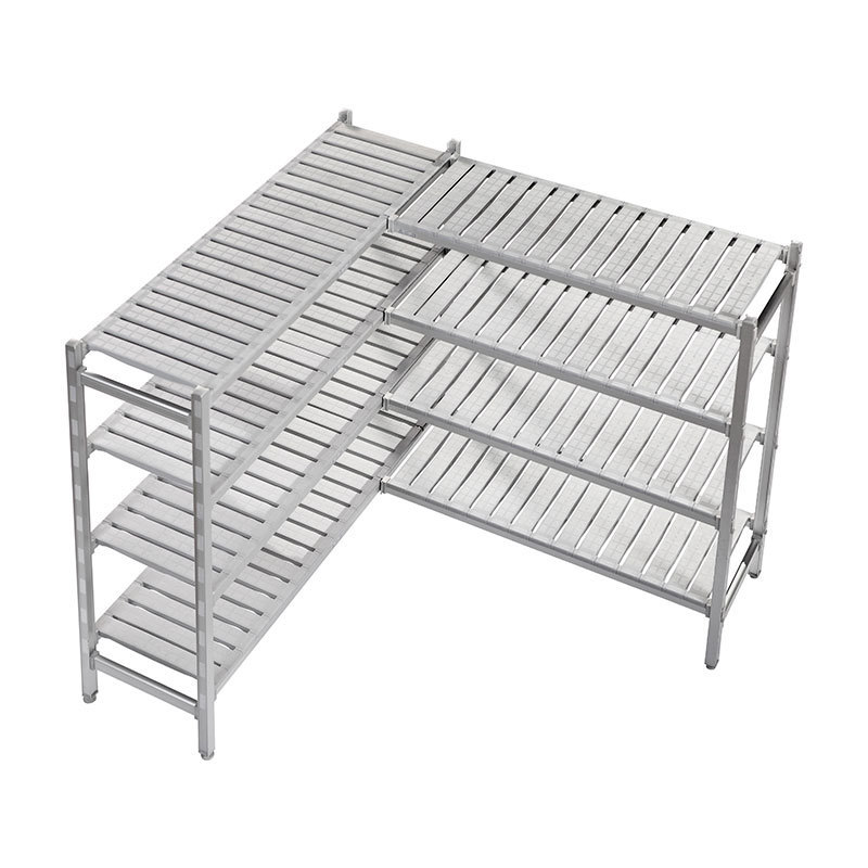 Hotel Kitchen Cold Room Adjustable Chrome Storage Shelving for Restaurant