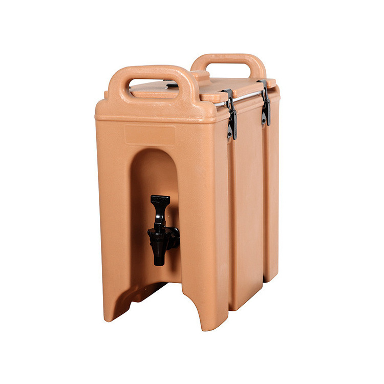 Catering Event Supplies Plastic PE Heat Preservation Thermal Beverage Drink Server Insulated Coffee Dispenser