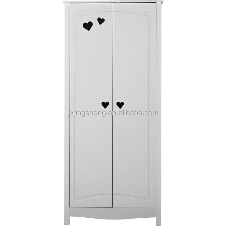 Goodlife wholesale high quality white wooden wardrobe new armoire