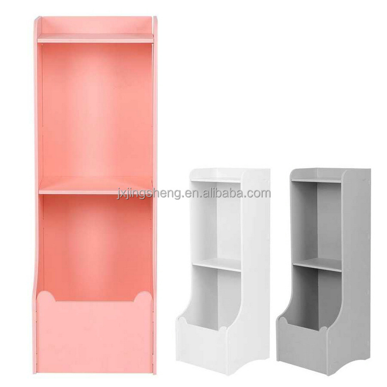 Kids Bookcase Toy Storage Cabinet Baby Kindergarten Organizer Rack Nursery Room Bookshelf Children Furniture