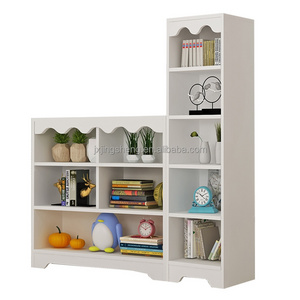 Kids Bookcase Toy Storage Cabinet Baby Kindergarten Organizer Rack Nursery Room Bookshelf Children Furniture