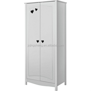 Goodlife wholesale high quality white wooden wardrobe new armoire