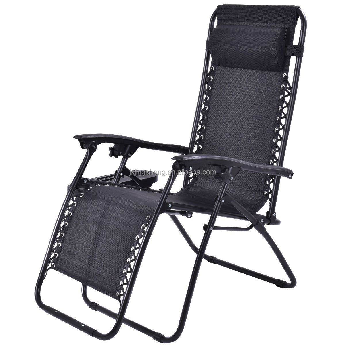 JL10016 Beach Chair Folding Sun Bathing Aluminum Beach Lightweight Portable Swimming Pool Lounge Chair Outdoor