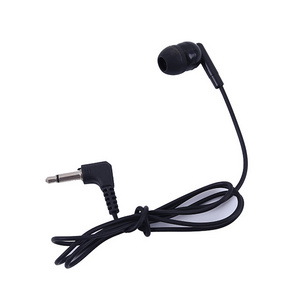 Tourist Bus Single Side Earphone Disposable Earbuds Aviation Bus Headset Air Plane Headphone