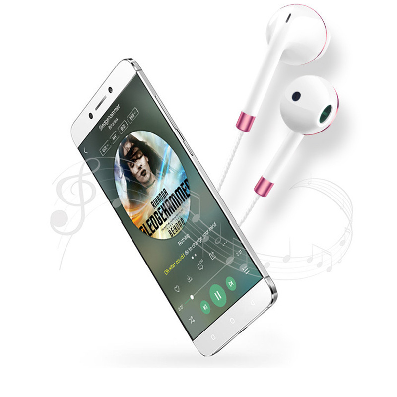 3.5mm Wired Earphone Stereo Music In-Ear bass Headphones Portable  Earphone Wired Headset with mic for iphone