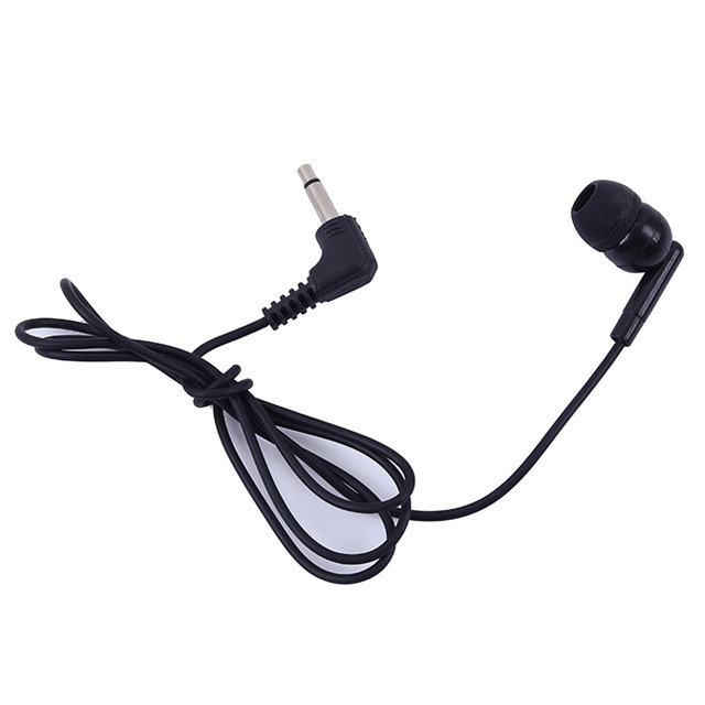 Tourist Bus Single Side Earphone Disposable Earbuds Aviation Bus Headset Air Plane Headphone