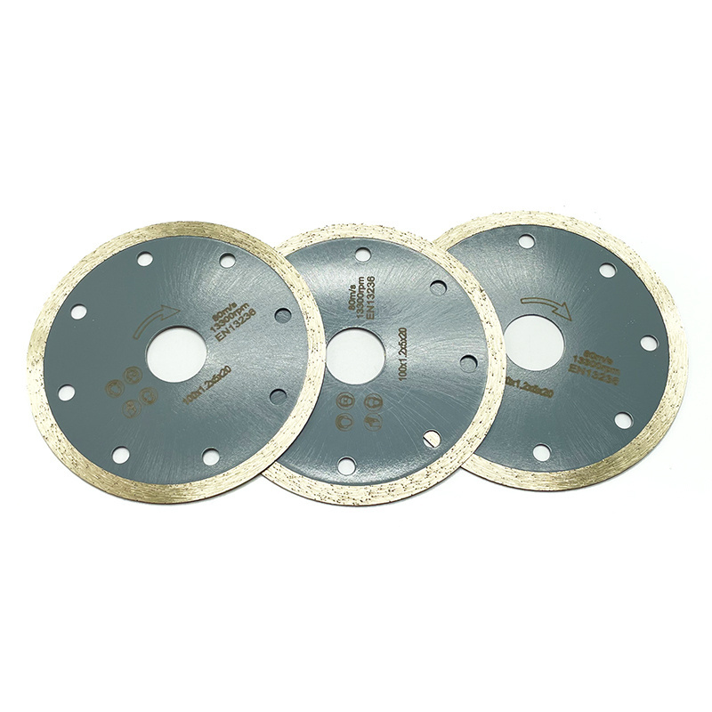 4 inch Cutting Disc for Glass Sintered 1mm Diamond Coated Cutting Blades