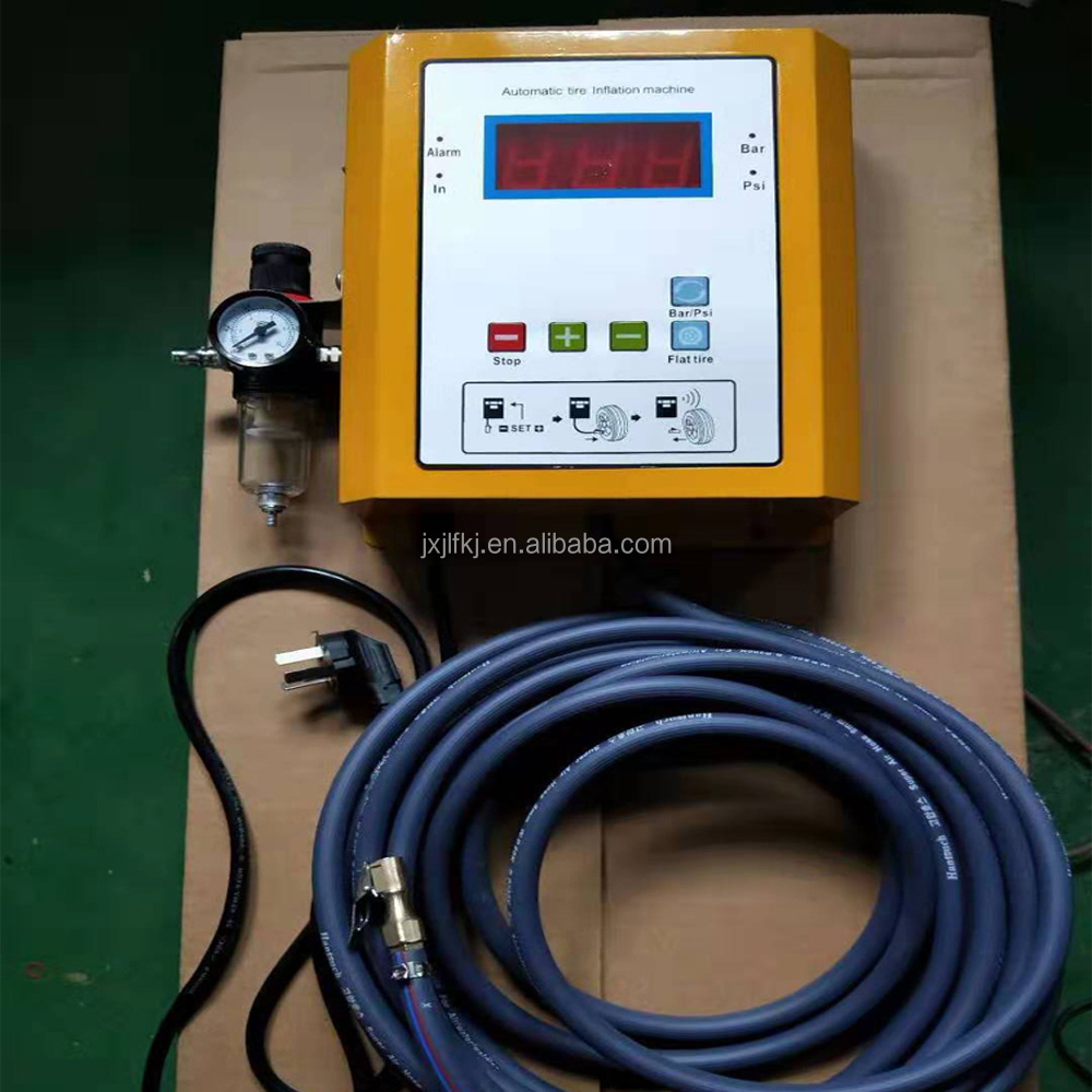 Small Size Simple Wall Mount Digital Tire Inflator for Tire Repair Shop Automatic Tyre Inflator