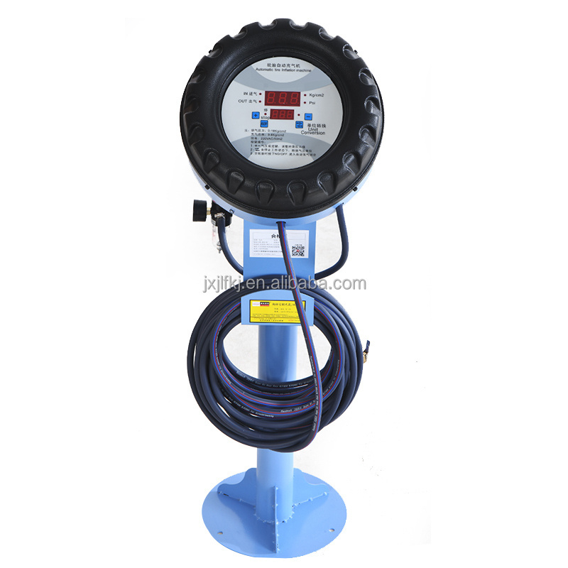 Hot sale Air Pump Petrol Gas Station Portable Tyre inflator Fuel Wall Mounted Automatic Digital Tire Inflator