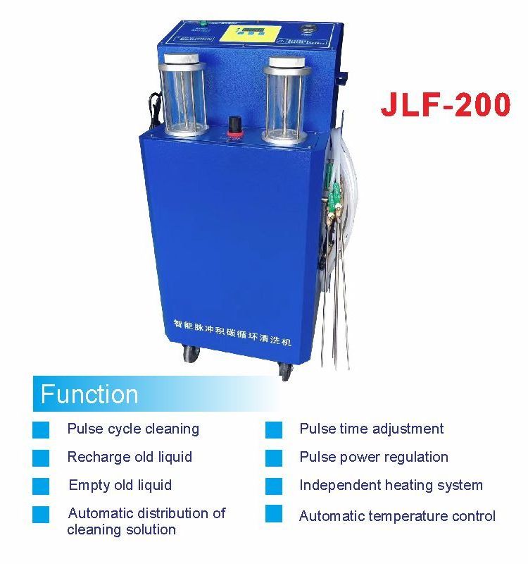 Cheap car engine decarbonizing machine / JLF 200 as the best cleaning machine