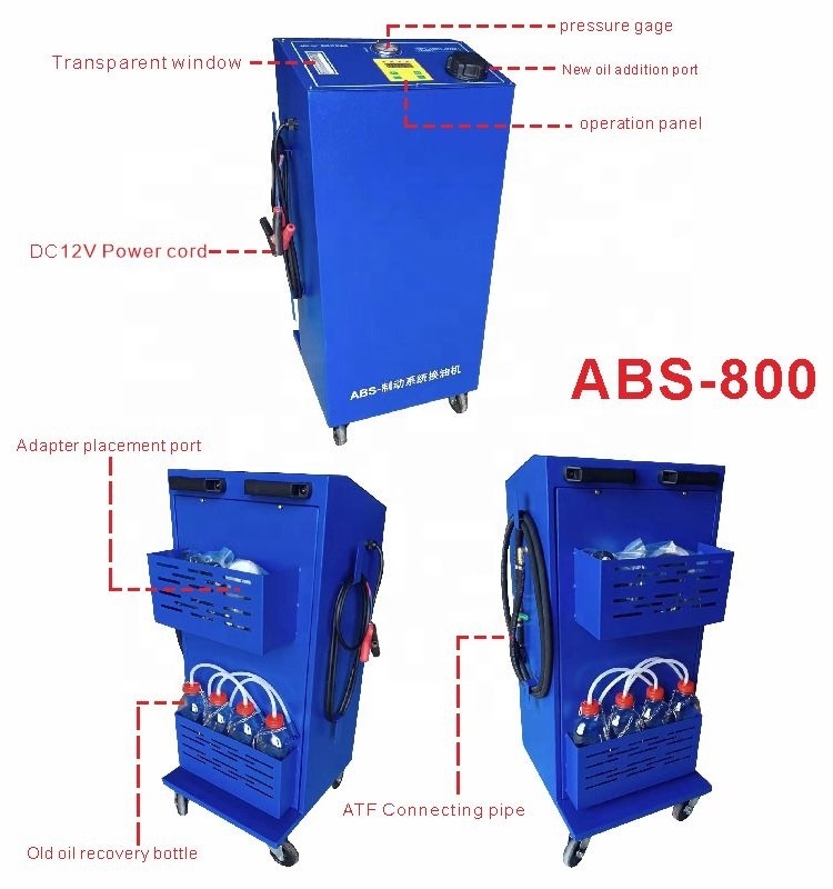 Hot sale product Car Brake Fluid Bleeder filling machine/Electric oil exchange oil equipment can save oil