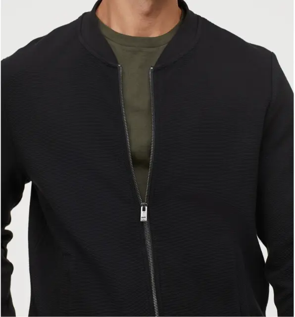 wholesale full zipper jacket french terry heavyweight cotton zip up sweatshirt without hood hoodies