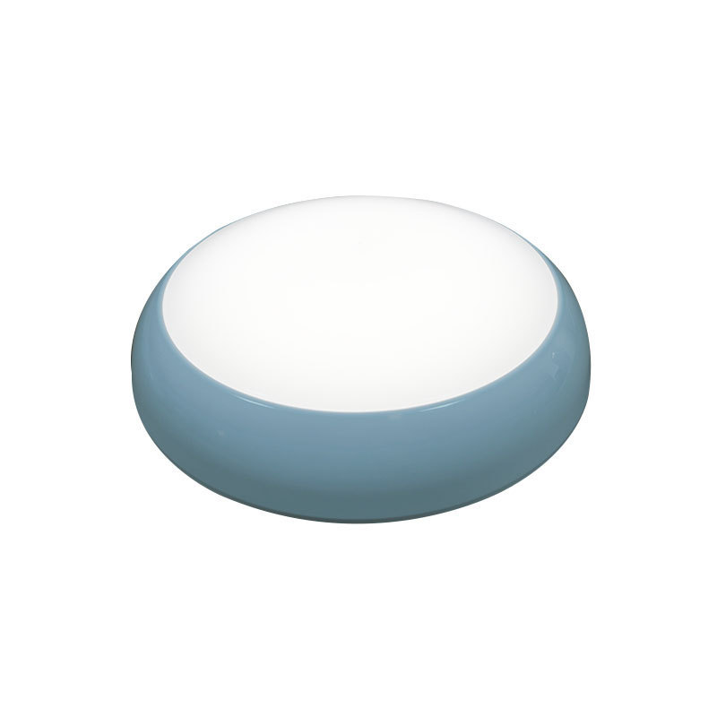 Emergency PC Body IP54 15W 2D Bulkhead Ceiling LED Light Microwave Round Bulkhead Wall Light for Indoor Lighting