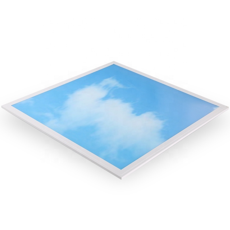 Skylight Blue Sky Clouds Recessed 620x620mm Decorative LED Ceiling Panel Light,Decorative Plate LED Panel