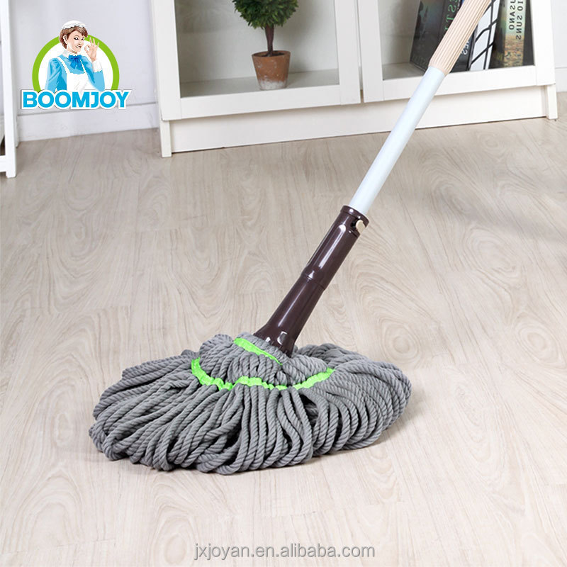 Jesun 360 Twist Yarn Mop Hands Free Cleaning Mop Lazy Floor Cleaning Mop