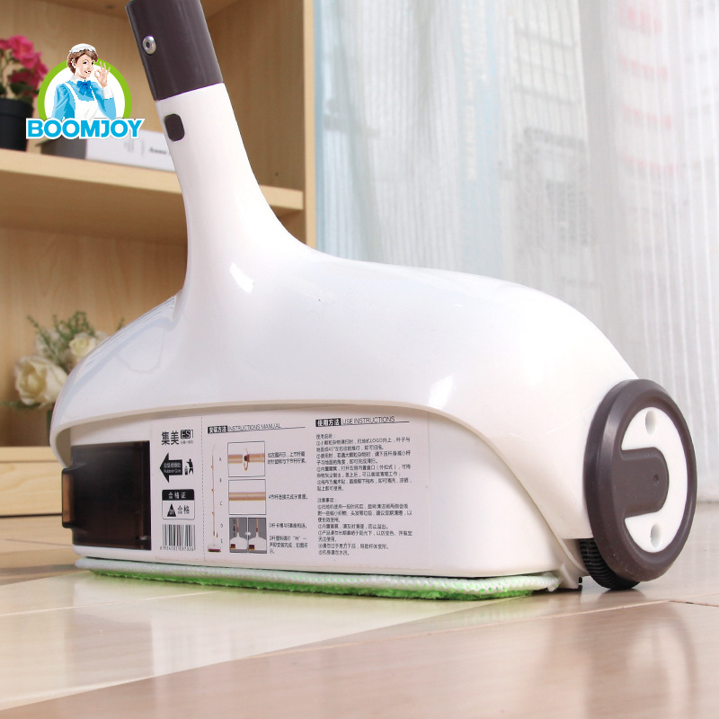 Jesun Hand-push Floor Sweeper With Wheels/ Factory 3 In 1 Dustpan Broom And Floor Mop