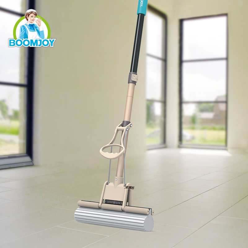 TOP QUALITY STRONG WATER ABSORBENT EASY CLEAN QUICK SOFTEN PVA MOP WITH TELESCOPIC HANDLE