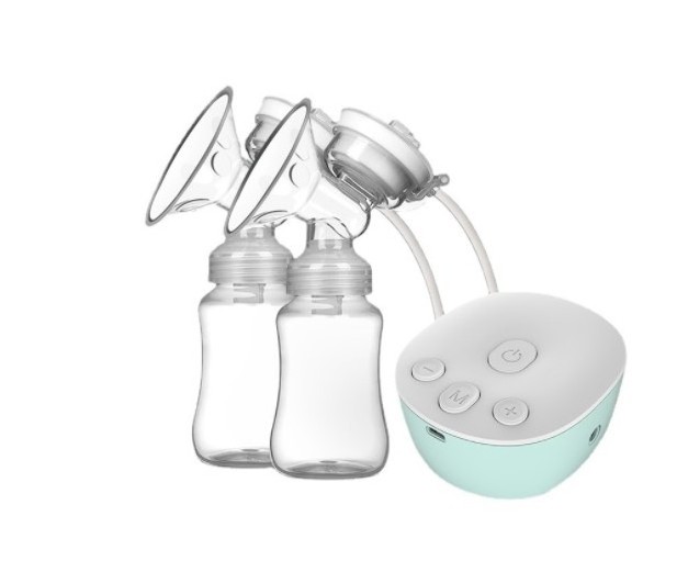 BPA Free Electric Breast Pump Double Super Capacity Baby Breast Pump Dual Electric Milk Extractor