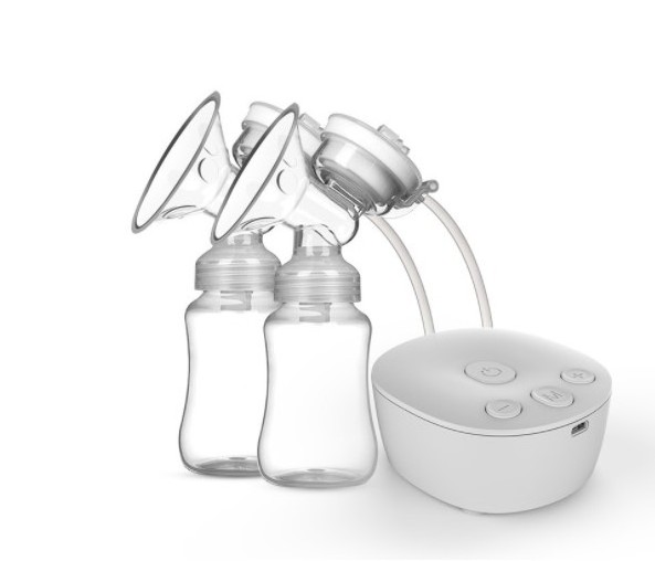 BPA Free Electric Breast Pump Double Super Capacity Baby Breast Pump Dual Electric Milk Extractor