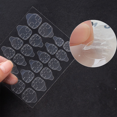 Waterproof jelly glue double-sided adhesive nail art stickers sticker glue for press on nails acrylic nail glue