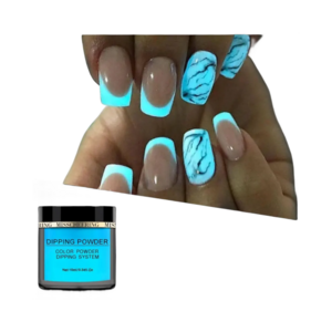 Glow in the Dark 10 Colors Dip Powder Nail Set for French Nail Manicure Nail Dipping Powder