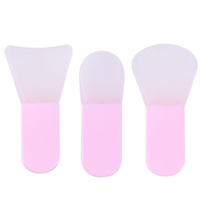 Cosmetic Facial Silicone Spoon Skin Care Mask Brush Silicone Face Cream Spatula Face Cream Spatulas