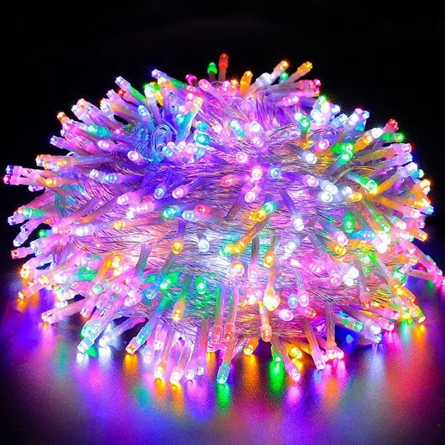 10 20 30 meters 100 200 300 LED 8 modes Solar Christmas Light Outdoor String Lights Led Light For Christmas Tree