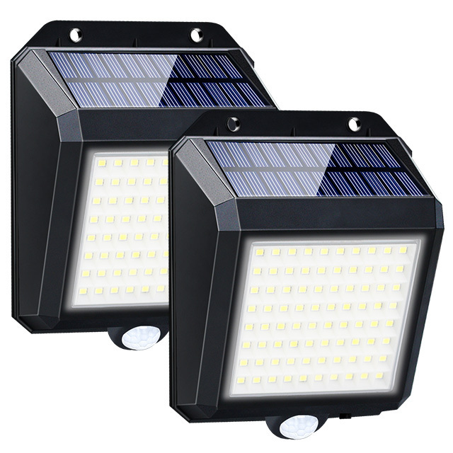 80 LED Solar street light PIR Motion Sensor Outdoor Solar Lamp IP65 Waterproof Wall Light solar garden lights  outdoor