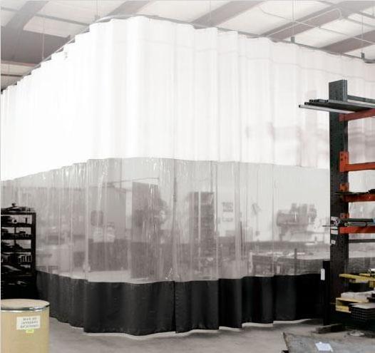 Cold Storage Polar PVC Curtain Clear Plastic Strip Curtain Transparent PVC Curtain