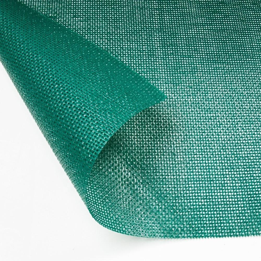 High quality vinyl coated woven polyester PVC coated mesh fabric