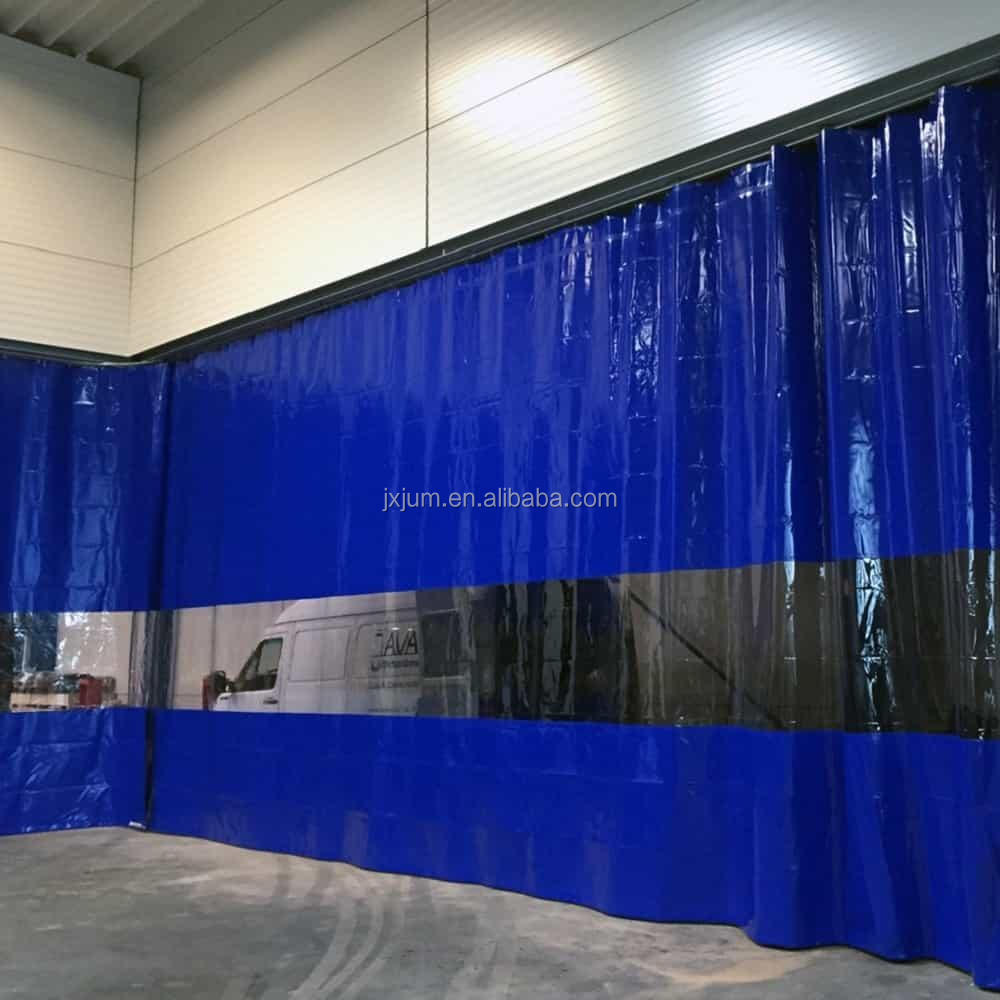 Wash Bay Curtain Car Wash Curtain Walls Transparent PVC