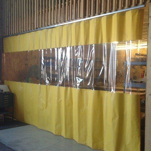 Fire Retardant Curtains PVC Machine Curtains Heavy duty Industrial PVC Car wash curtain