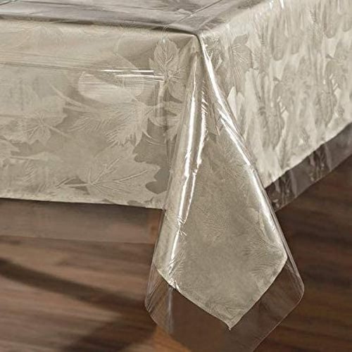 60 x 36 inch custom 2mm thick clear table cover