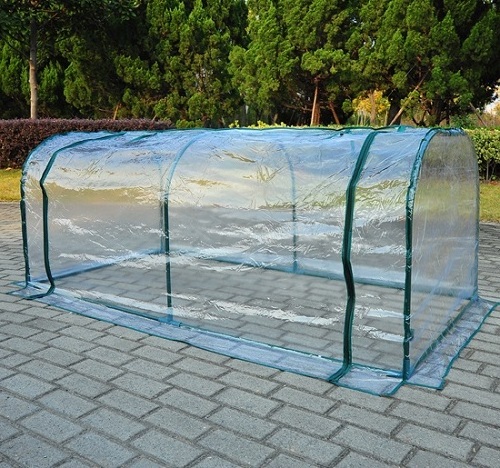 Large Walk In Greenhouse Clear Tarpaulin PVC Garden curtain Outdoor