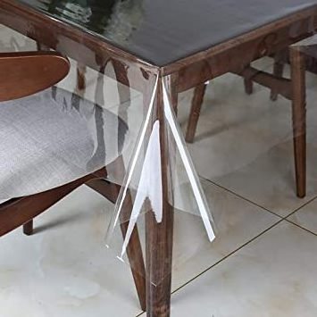 60 x 36 inch custom 2mm thick clear table cover