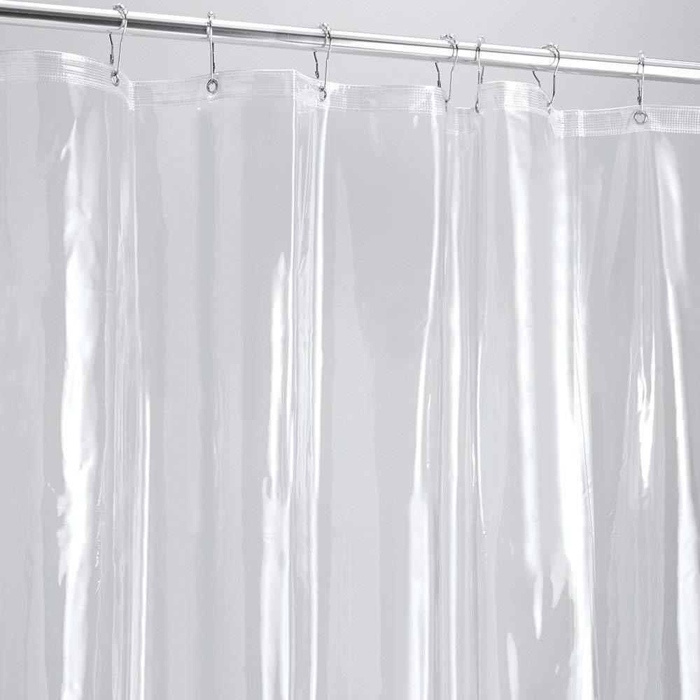 Soft Film Clear PVC Waterproof Mildew proof Bathtub Curtain Vinyl Shower Curtain