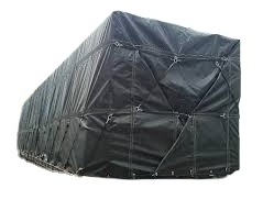 Heavy duty Trailer Tarp Ripstop 18oz Waterproof Lumber Flatbed Vinyl Truck Tarps