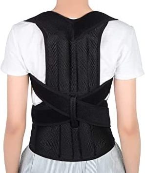 Custom Neoprene Adjustable Lumbar Upper Magnetic Posture Corrector High Quality Back Support Belt Brace