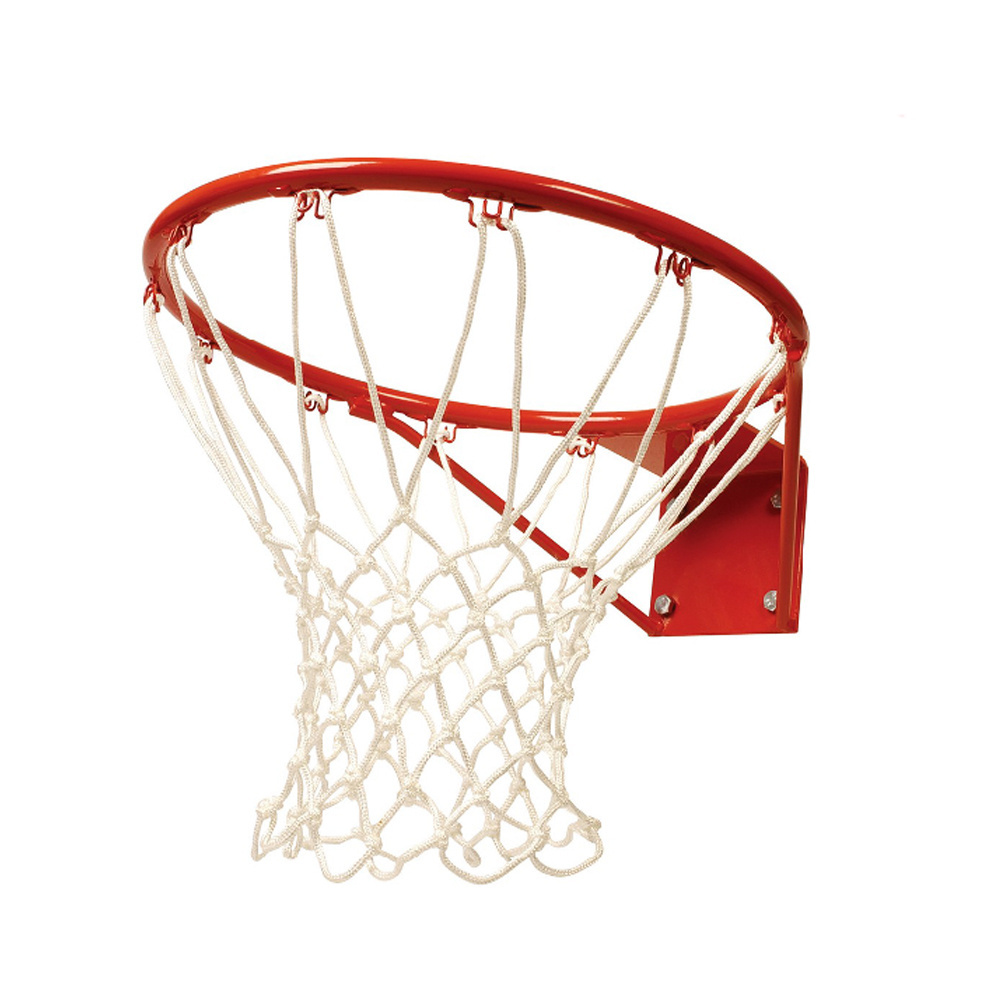 Elastic basketball ring for competition basketball hoop net