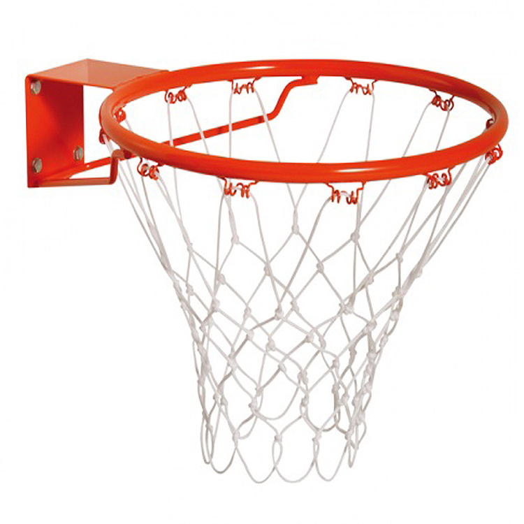 Elastic basketball ring for competition basketball hoop net