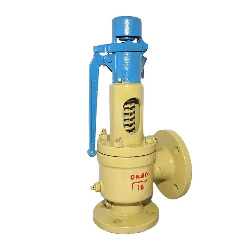 Carbon Steel Pressure Relief Valves Water Air Steam Oil Boiler Spring Loaded Flange Safety Valve