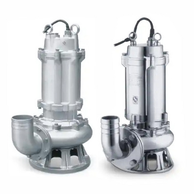 Electric Stainless Steel Drainage Sewage Submersible Water Pump For Wastewater Treatment