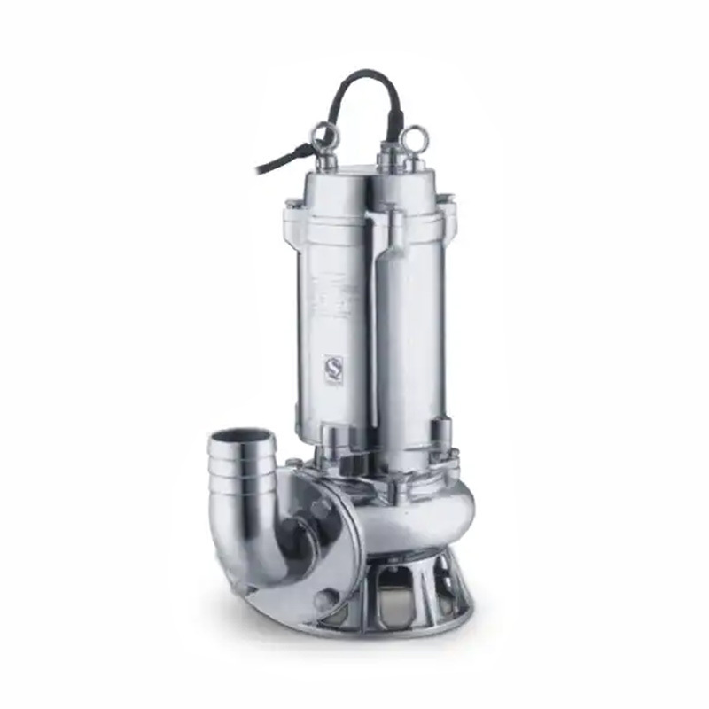 Electric Stainless Steel Drainage Sewage Submersible Water Pump For Wastewater Treatment